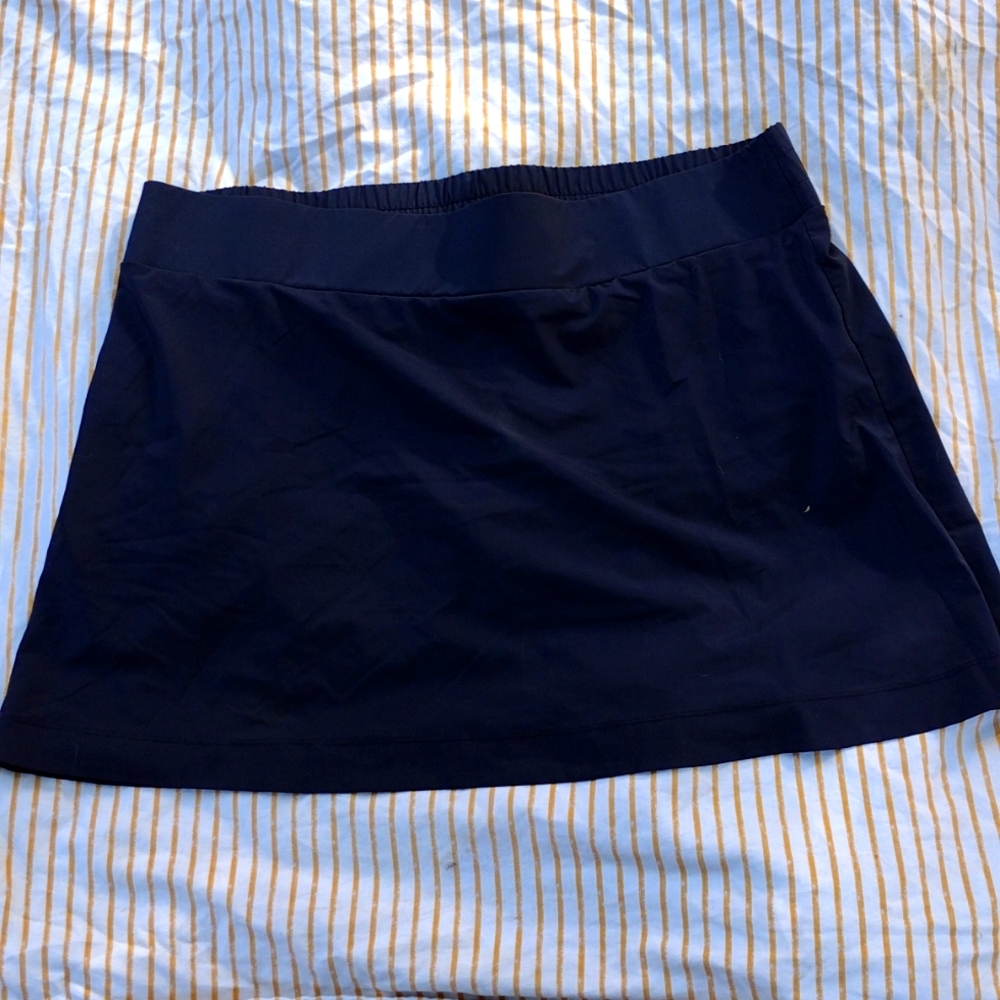 Black Skirt with shorts